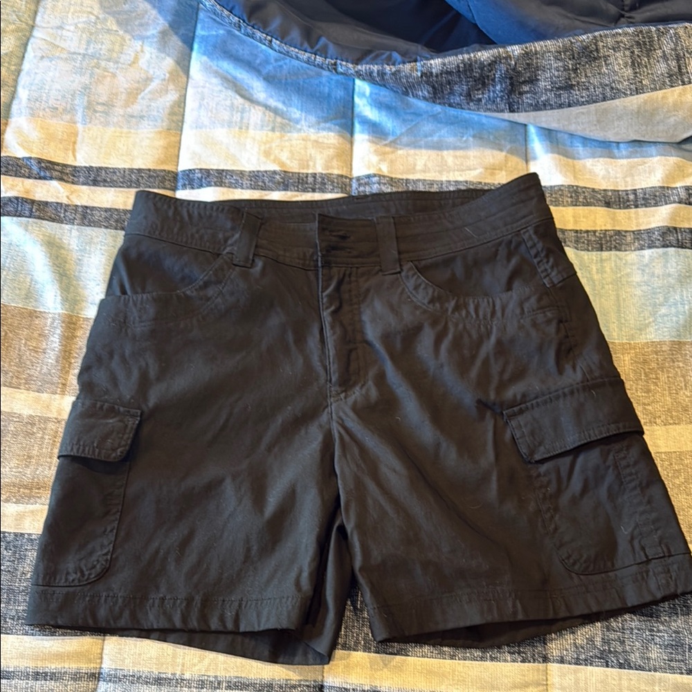 Black Cargo Shorts